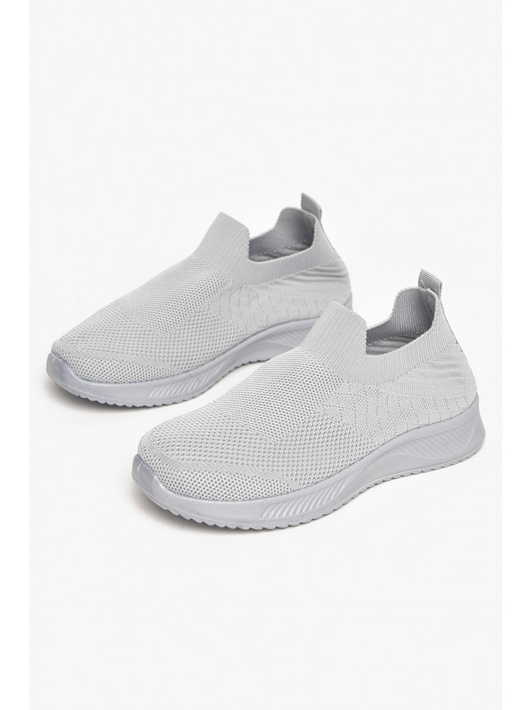 Кросівки дитячі текстильні сірого кольору А601-2 213048C