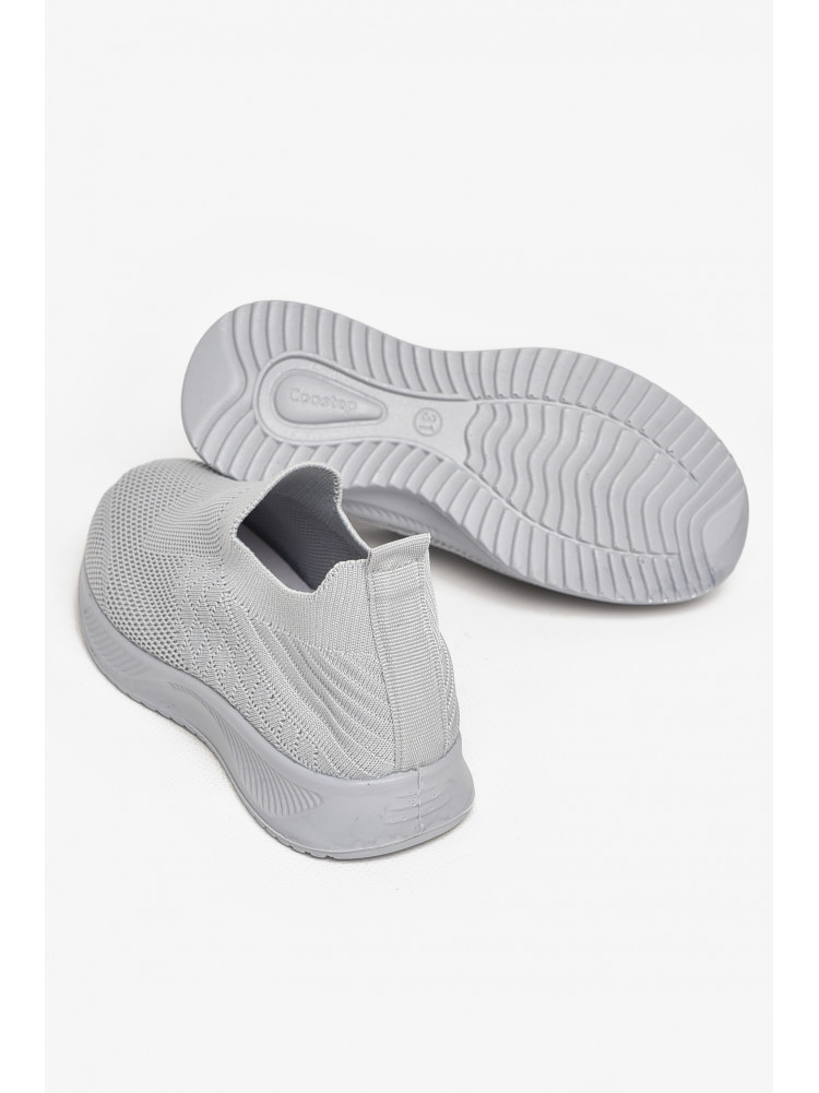 Кросівки дитячі текстильні сірого кольору А601-2 213048C
