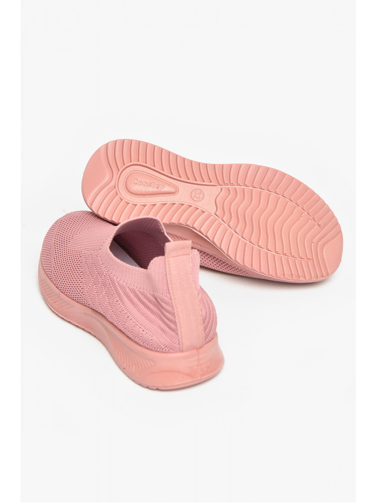 Кросівки дитячі текстильні рожевого кольору А601-3 213049C