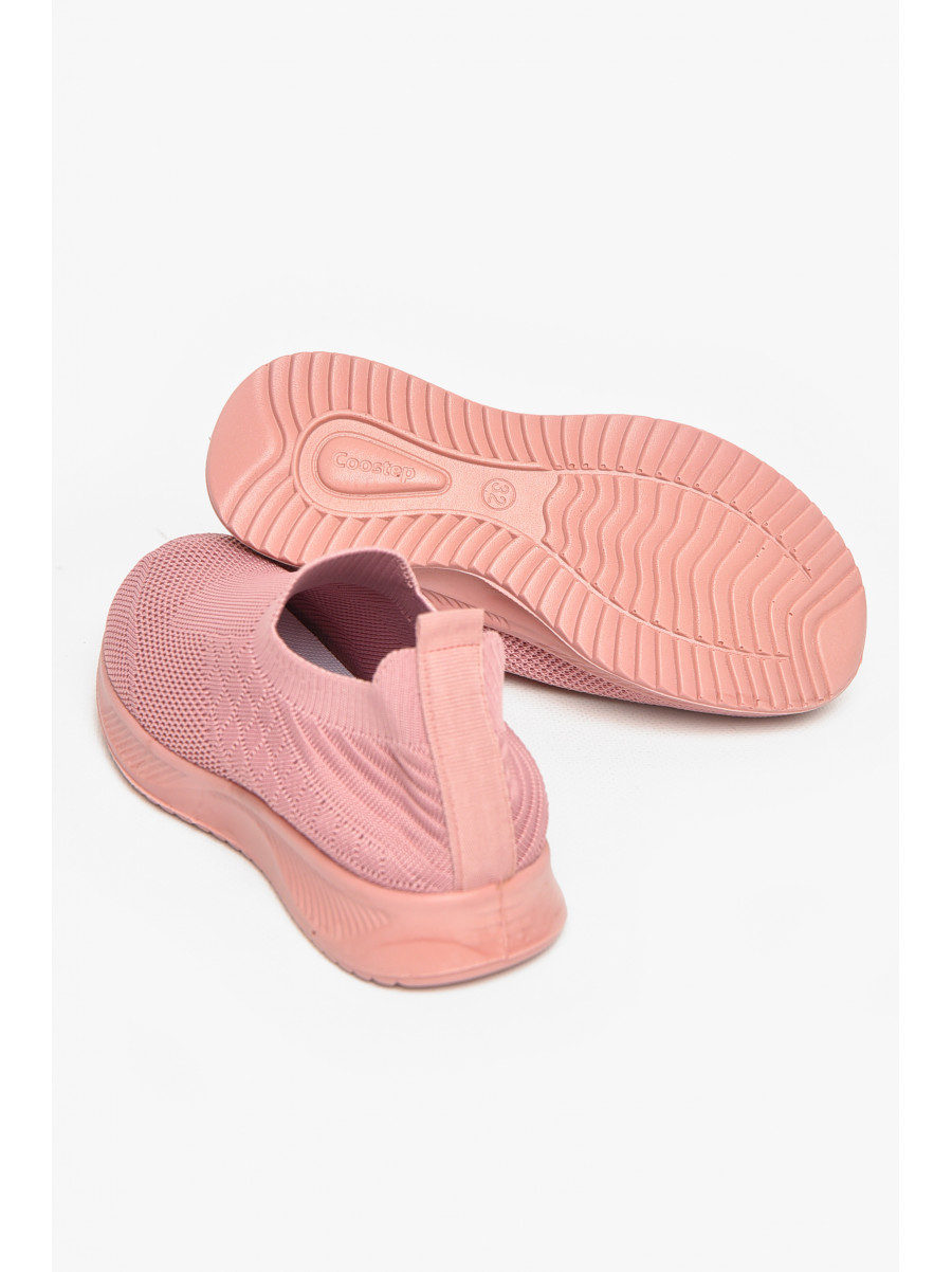 Кросівки дитячі текстильні рожевого кольору А601-3 213049C