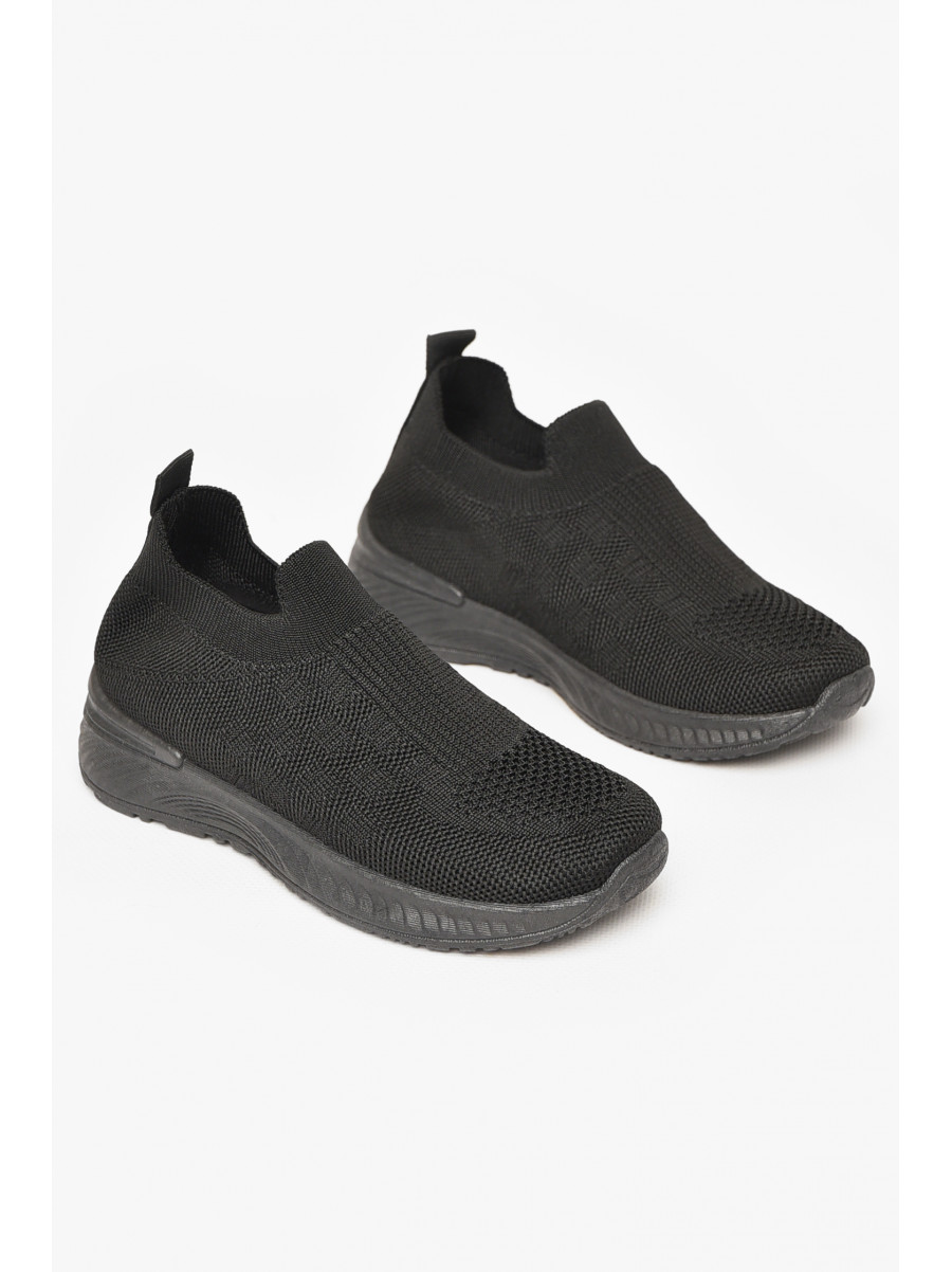 Кросівки дитячі текстильні чорного кольору А309 213051C