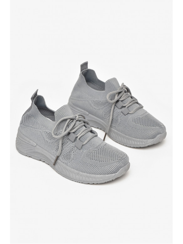 Кросівки дитячі текстильні сірого кольору А307 213052C