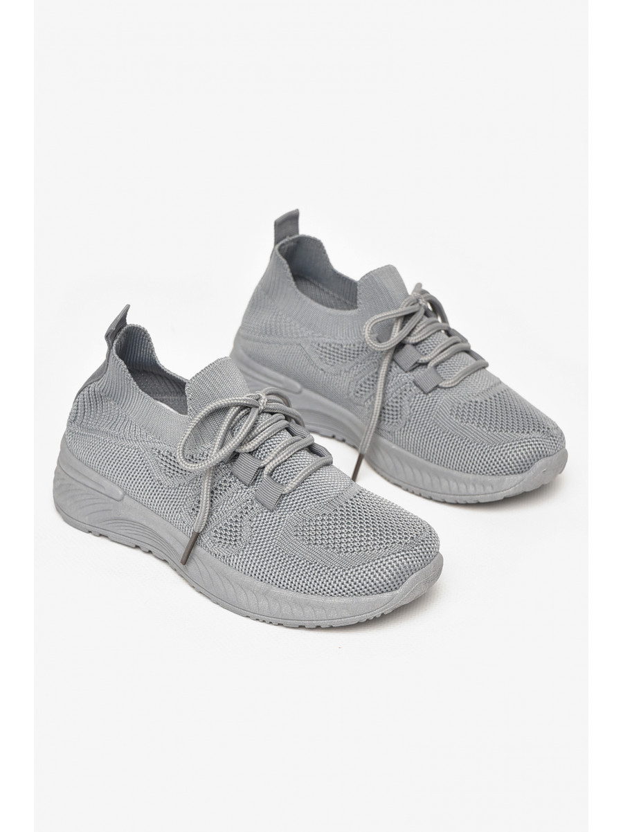 Кросівки дитячі текстильні сірого кольору А307 213052C