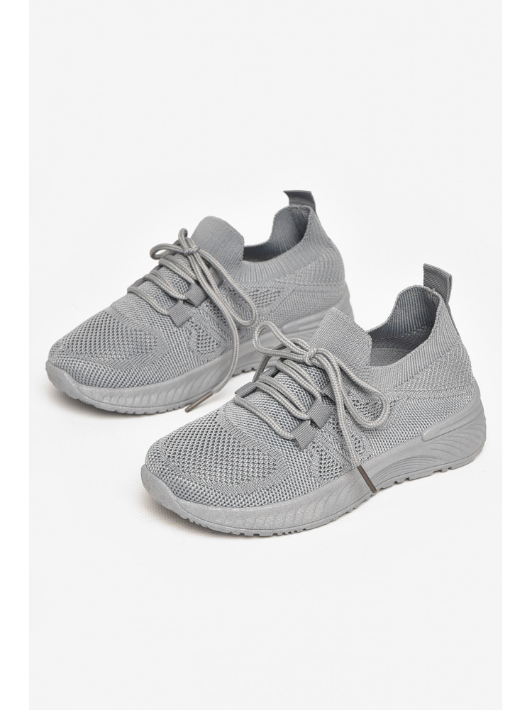 Кросівки дитячі текстильні сірого кольору А307 213052C
