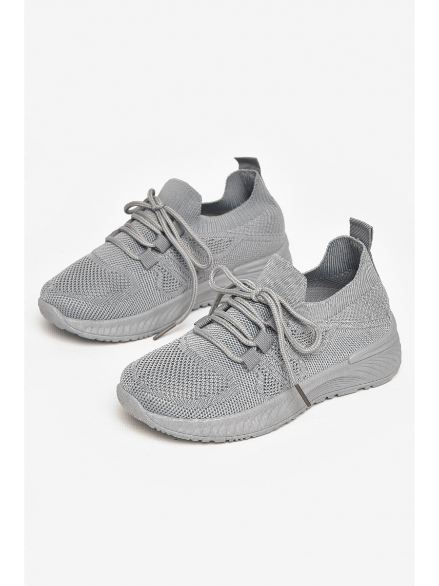 Кросівки дитячі текстильні сірого кольору А307 213052C