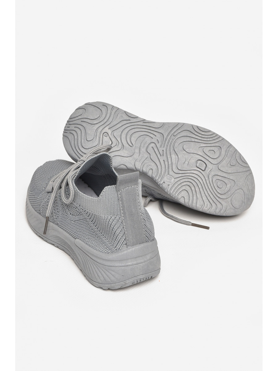 Кросівки дитячі текстильні сірого кольору А307 213052C