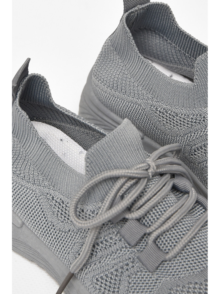 Кросівки дитячі текстильні сірого кольору А307 213052C