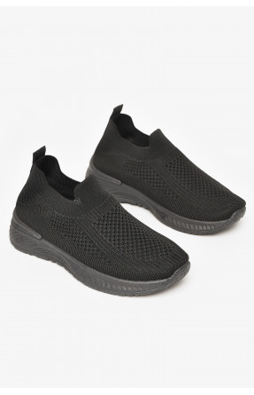 Кросівки дитячі текстильні чорного кольору А308 213053C