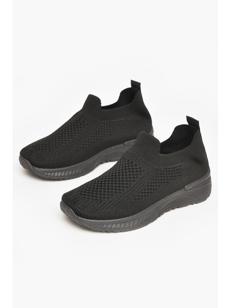 Кросівки дитячі текстильні чорного кольору А308 213053C