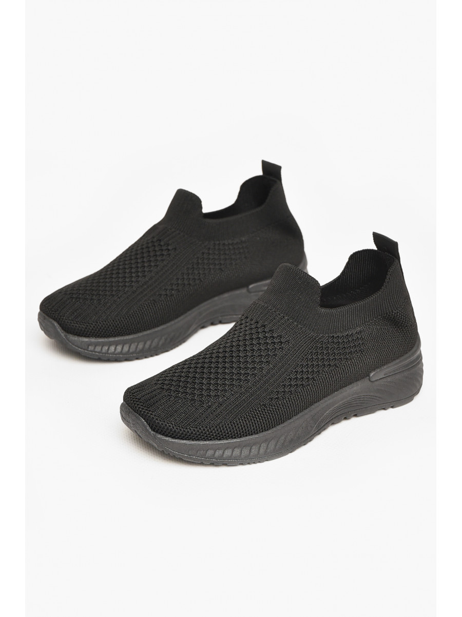 Кросівки дитячі текстильні чорного кольору А308 213053C