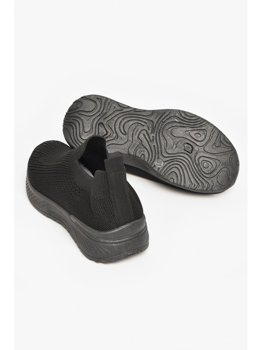 Кросівки дитячі текстильні чорного кольору А308 213053C