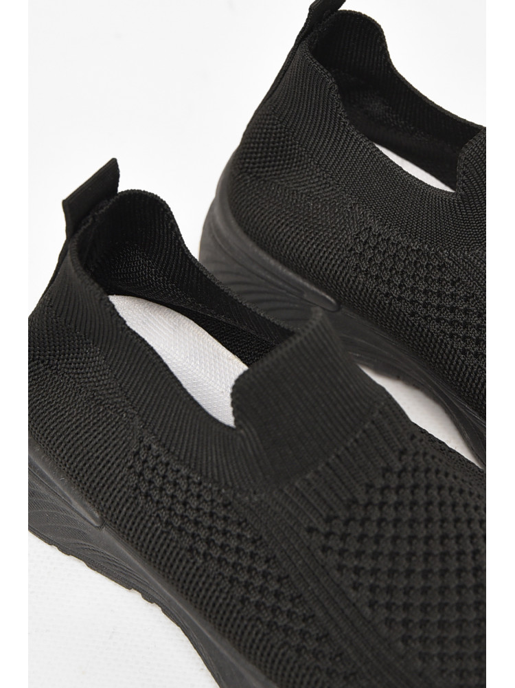 Кросівки дитячі текстильні чорного кольору А308 213053C