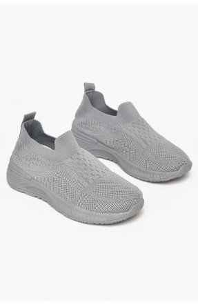 Кросівки дитячі текстильні сірого кольору А316 213054C