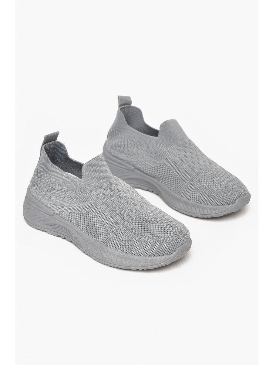 Кросівки дитячі текстильні сірого кольору А316 213054C
