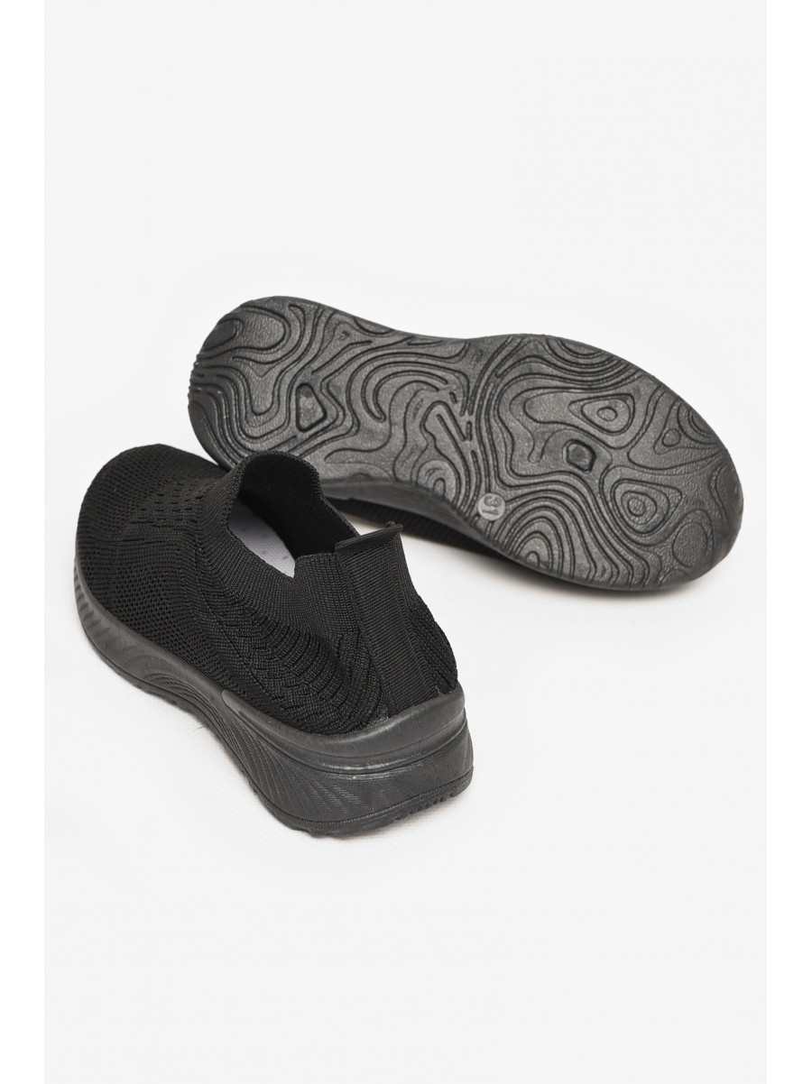 Кросівки дитячі текстильні чорного кольору А316 213055C