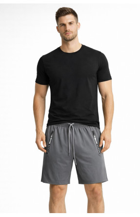 Шорты мужские серого цвета с принтом А2088-4 213057C