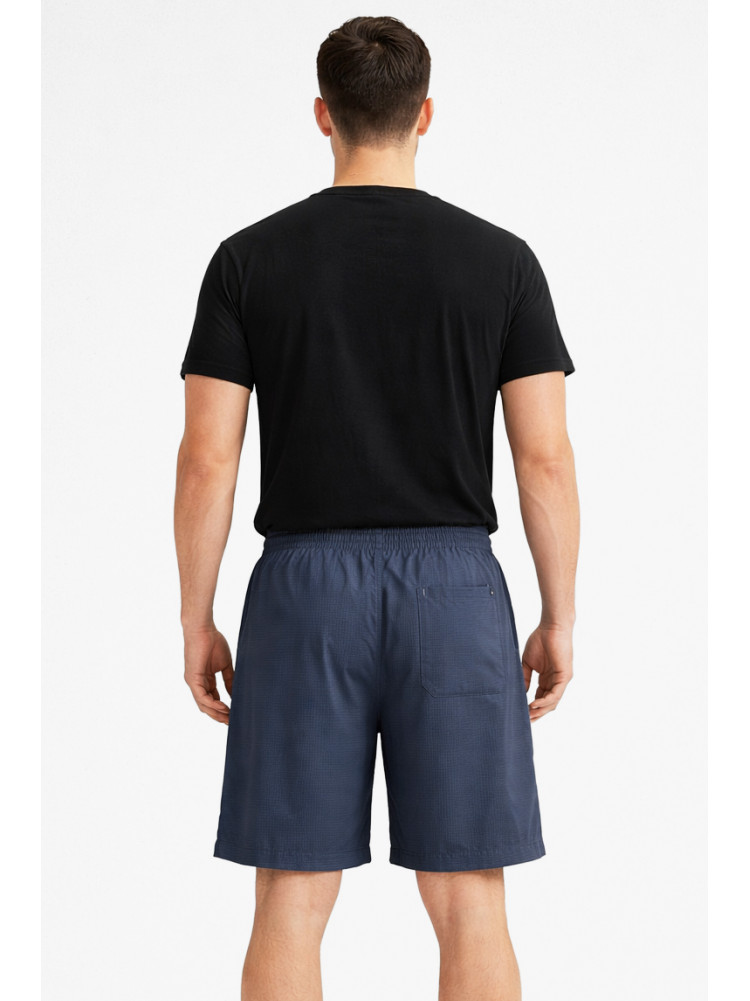 Шорты мужские однотонные тёмно-синего цвета 1415-3 213060C