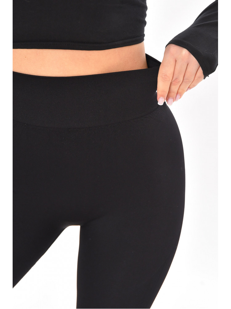 Велосипедки жіночі однотонні чорного кольору 0513 213068C