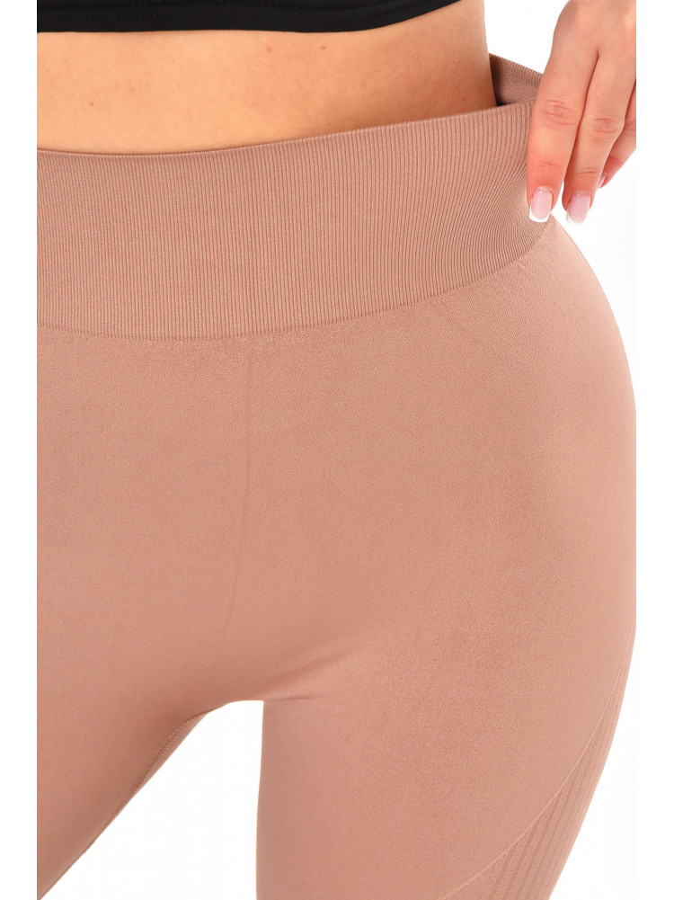 Велосипедки жіночі однотонні пудрового кольору 0513 213070C