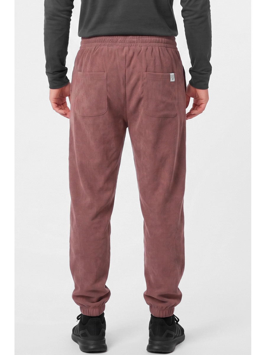 Штаны мужские вельветовые коричневого цвета 530 213087C