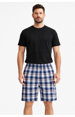 Шорты мужские белого цвета с принтом 213114C