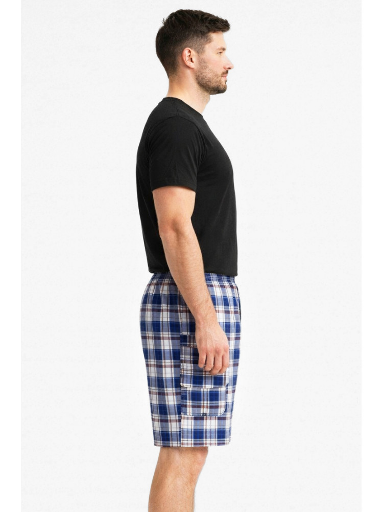 Шорты мужские белого цвета с принтом 213114C