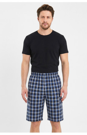 Шорты мужские черного цвета с принтом 213119C