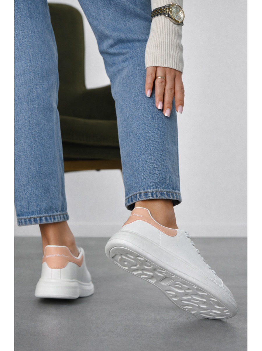 Кроссовки женские белого цвета Уценка Y01-033G 213147C