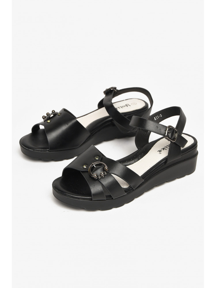 Босоніжки для дівчинки чорного кольору А11-3 213148C