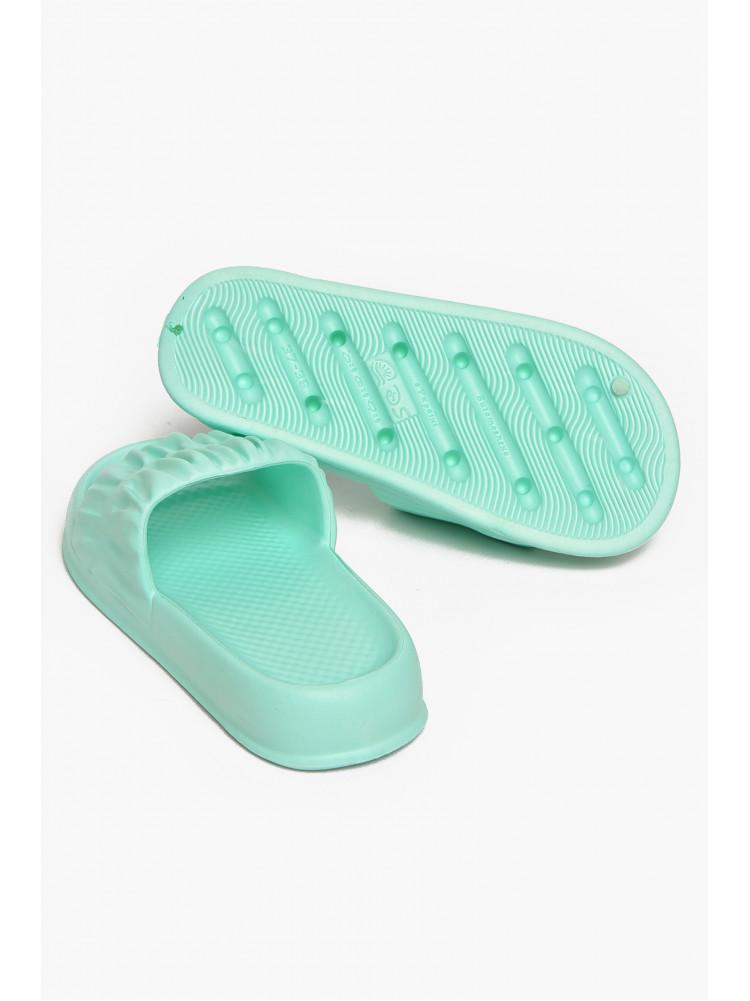 Шлепанцы пена женские мятного цвета ПЖ-51 213163C