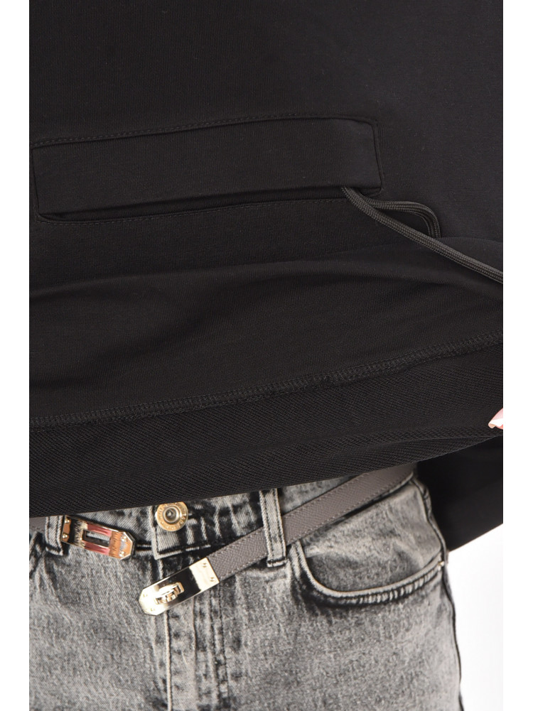 Кофта жіноча однотонна чорного кольору 2331 213166C