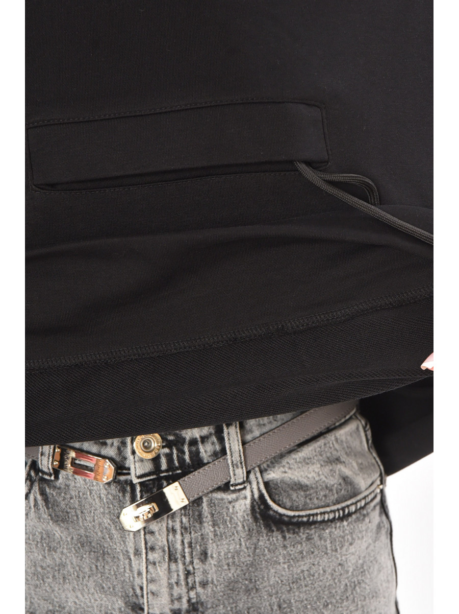 Кофта жіноча однотонна чорного кольору 2331 213166C