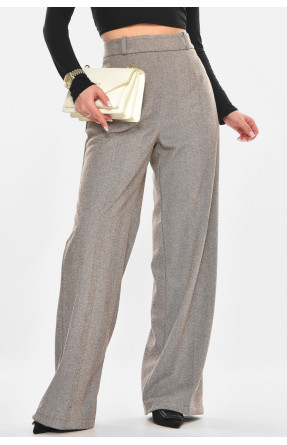 Брюки женские серого цвета с принтом 2306 213169C