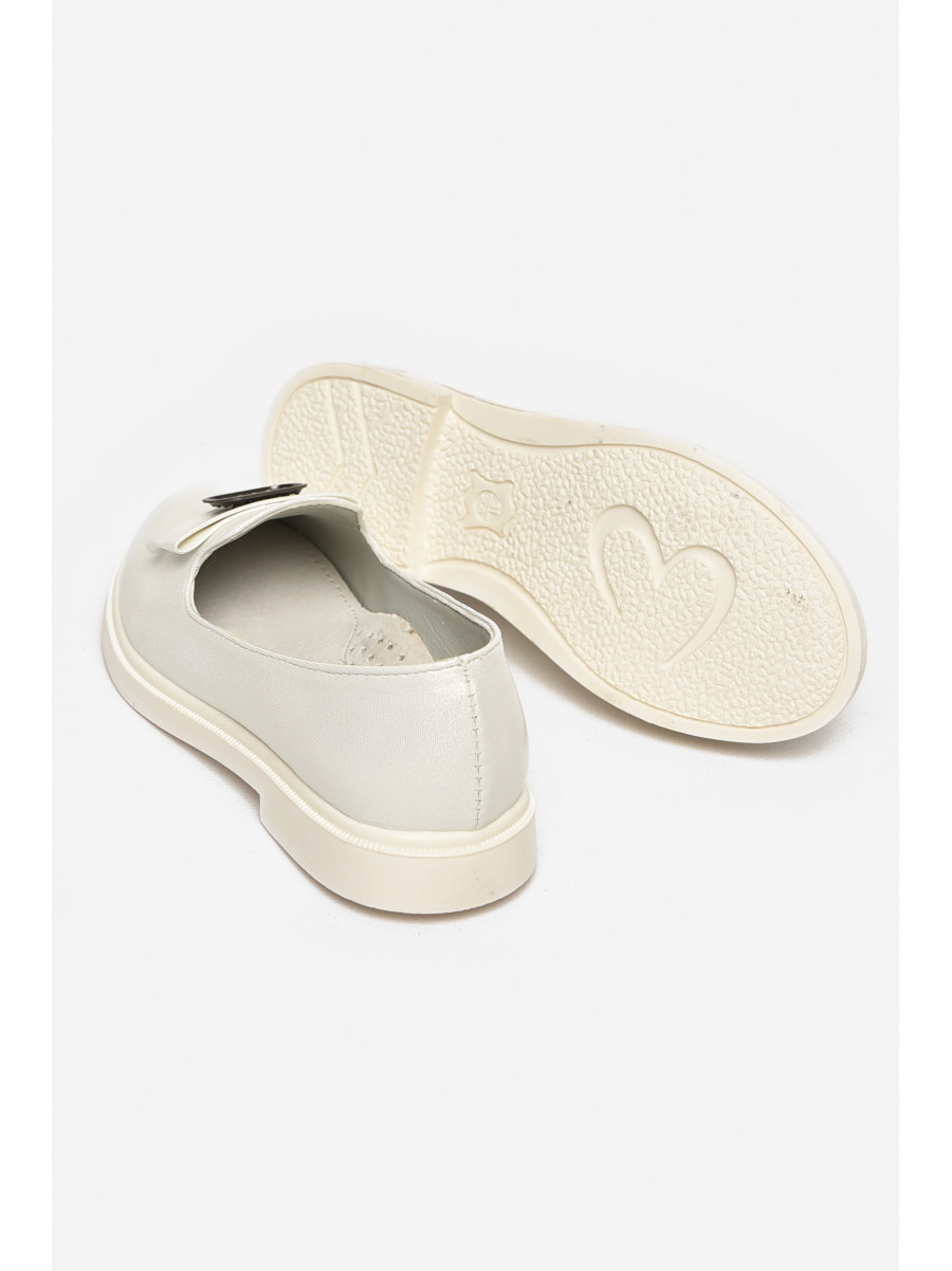 Туфли детские для девочки белого цвета 5581-1 213185C