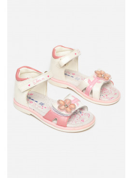 Сандалі дитячі для дівчинки білого кольору С- Т51-63-D 213193C