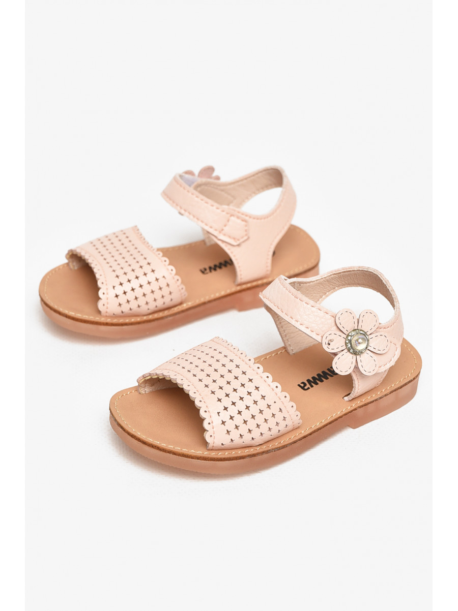 Сандали детские для девочек светло-розового цвета NX83 213204C