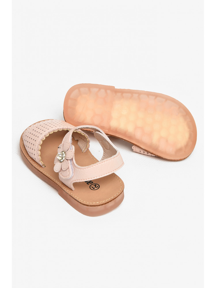 Сандали детские для девочек светло-розового цвета NX83 213204C