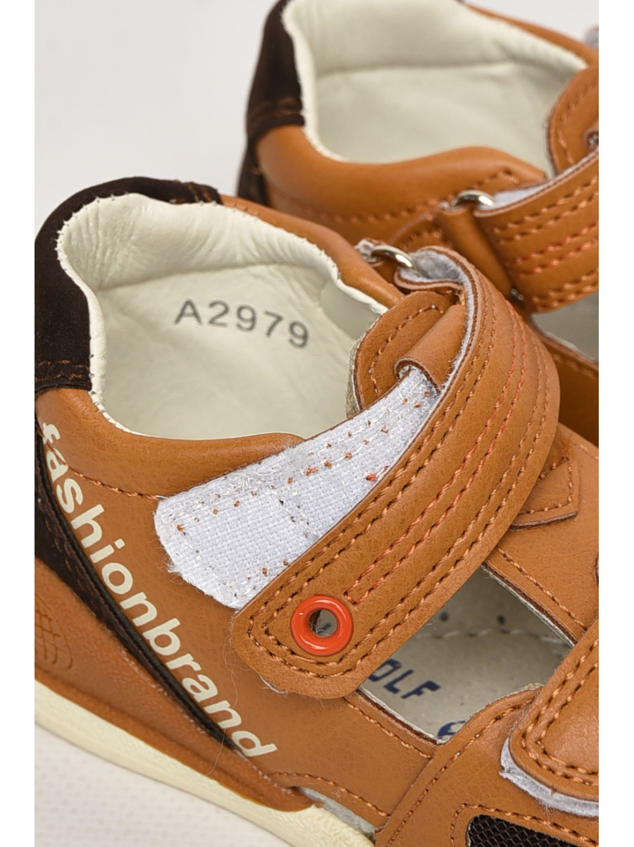 Сандали детские для мальчика светло-коричневого цвета А2979 213207C