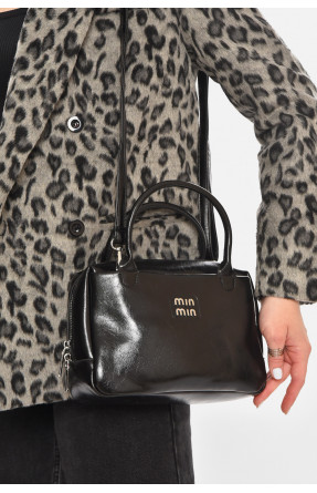 Сумка жіноча з екошкіри чорного кольору 6606 213210C