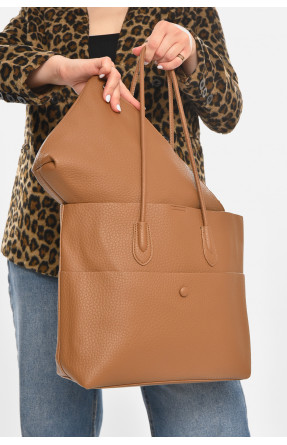 Сумка жіноча з екошкіри бежевого кольору 15087 213213C