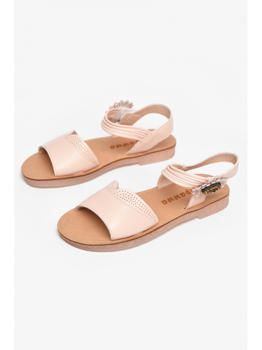 Сандали детские для девочек светло-розового цвета NX85 213220C
