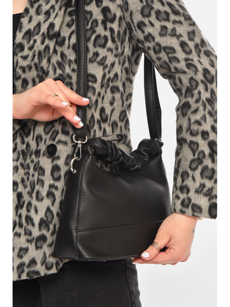 Сумка жіноча з екошкіри чорного кольору 86607 213299C