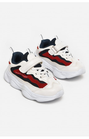 Кросівки дитячі білого кольору Уцінка В2419 213314C