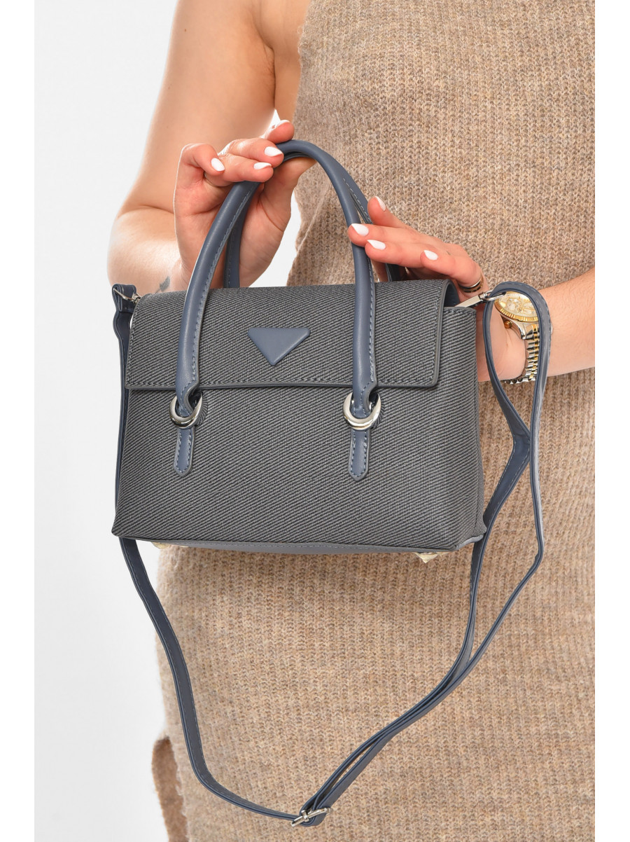 Сумка женская сине-серого цвета 1995 213320C