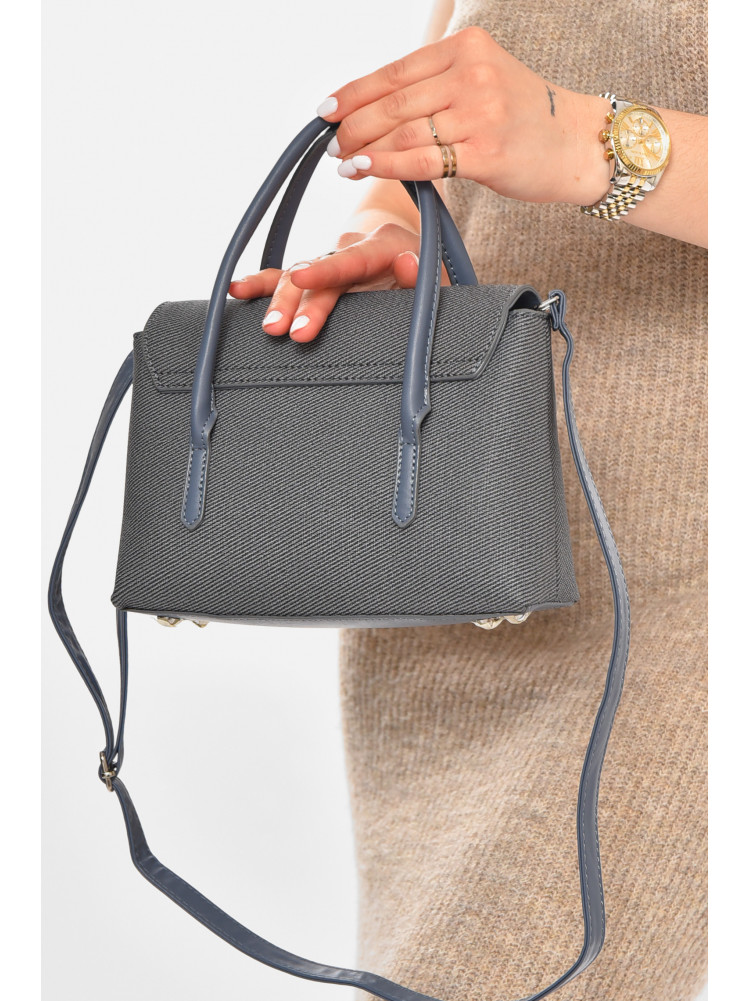 Сумка женская сине-серого цвета 1995 213320C