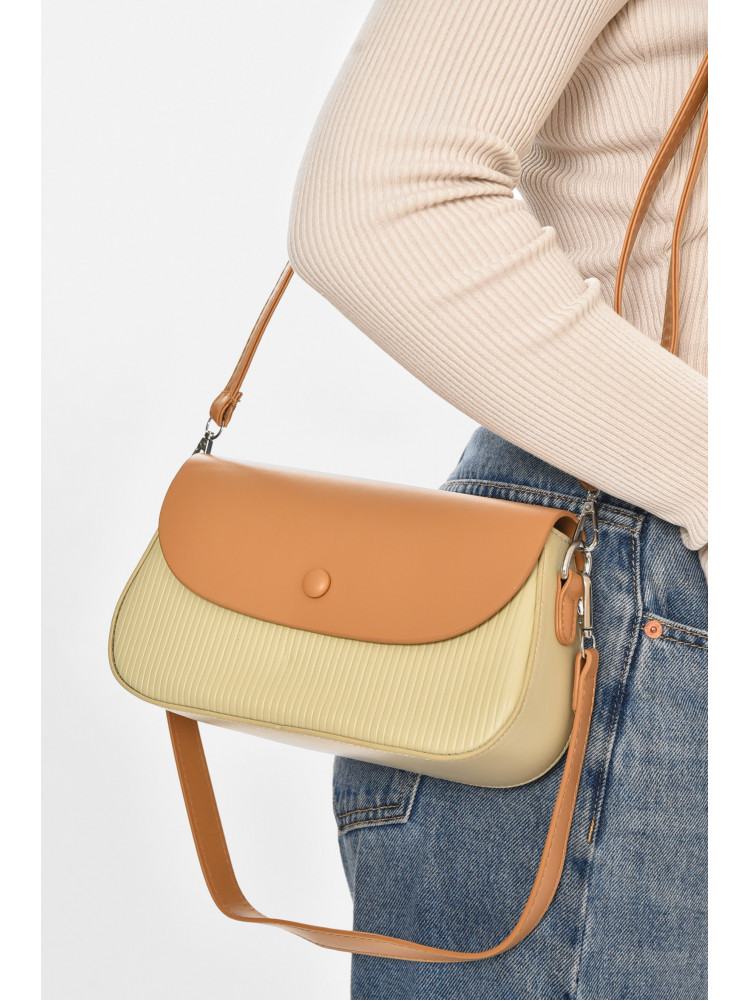 Сумка женская из экокожи зеленого цвета 2058-1 213327C