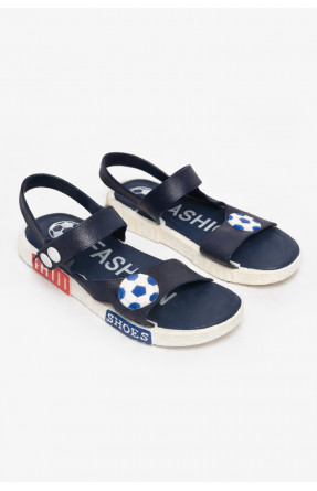 Сандали детские мальчик темно-синего цвета А2633 213344C