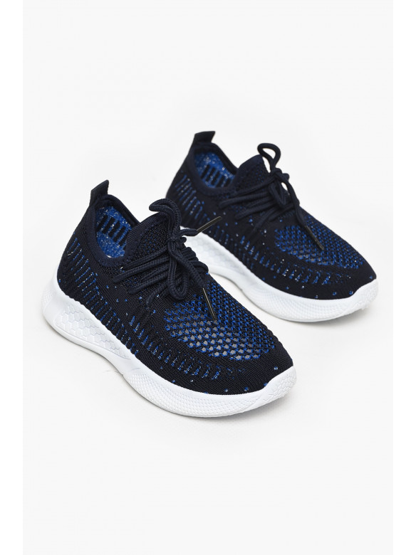 Кросівки дитячі темно-синього кольору  Уцінка 22-200 213352C