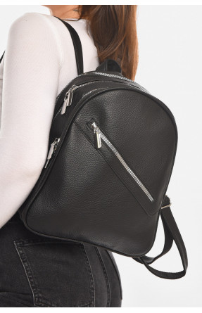 Рюкзак женский из экокожи черного цвета 6791 213362C