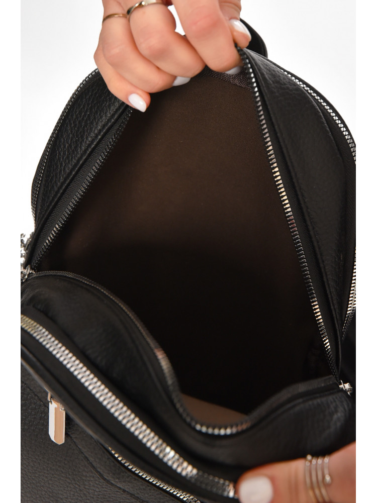 Рюкзак женский из экокожи черного цвета 6791 213362C